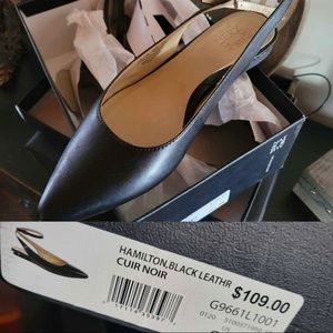 Naturalizer Black Leather Shoes